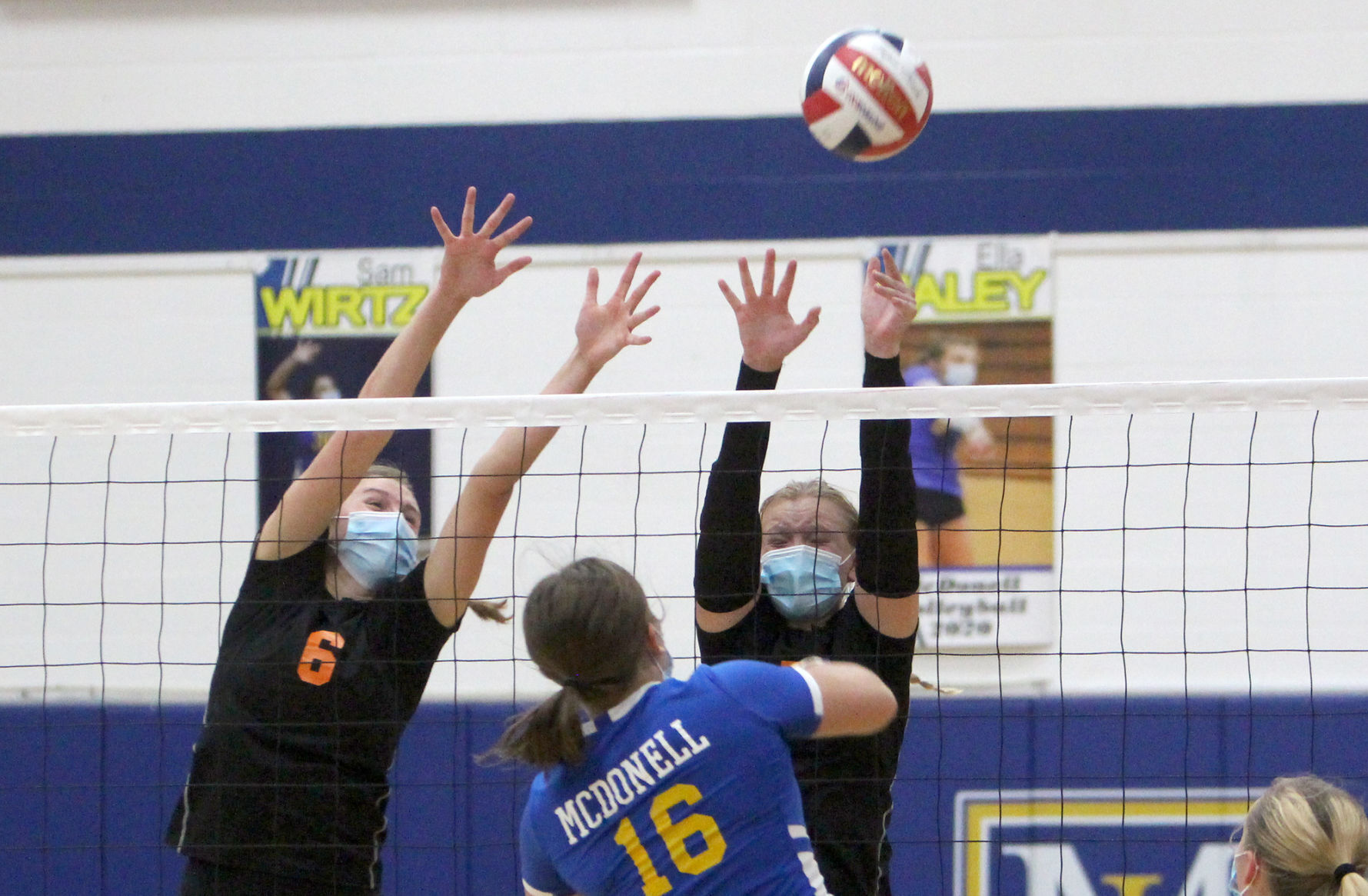 Stanley-Boyd at McDonell volleyball 9-24-20